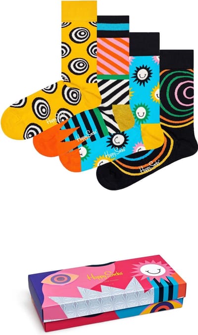 Happy Socks Psychedelic Giftbox - Maat 36-40