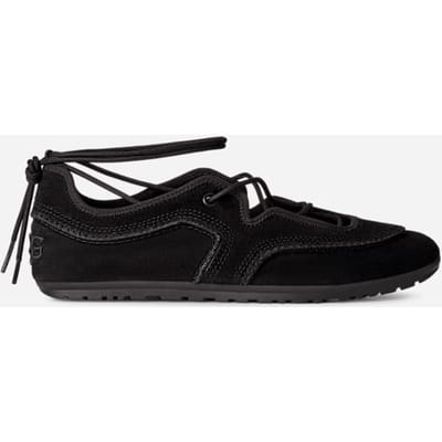 UGG® Quill Ballet Trainer in Black, Size 3, Polyester