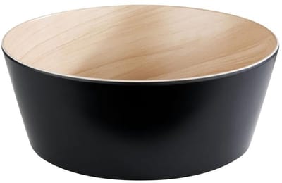 APS Servies, Bekers En Bestek - Melamine - Zwart - Ø 26,5 cm - 3,4 Liter - Vaatwasserbestendig