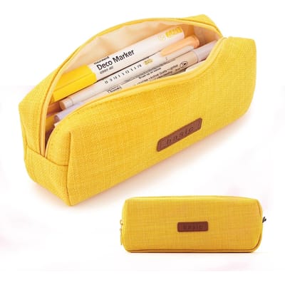 Canvas Etui Studenten Etui Munt Cosmetische Tas Kantoor Schrijfwaren Organizer Voor Tiener Meisje Jongen Schoolspullen