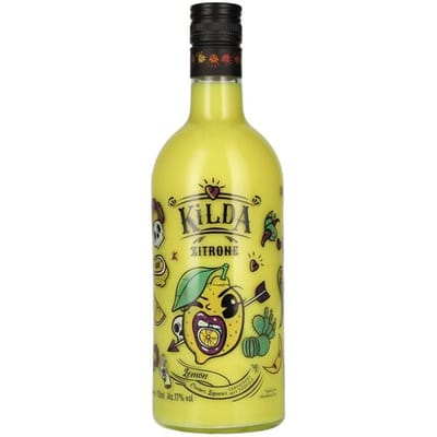 Kilda Tequila Cream Liqueurs Kilda Zitrone Cream Liqueur 17% Vol. 0,7l