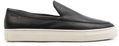 Omnio malton plain loafers heren zwart leer