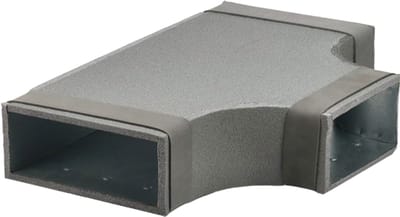 Thermoduct T-stuk 90 graden 220x80 - 220x80 tbv instortkanaal