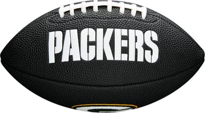 Wilson F1533XB Black Edition NFL Mini Soft Touc Team Packers voor Sport Fanzone