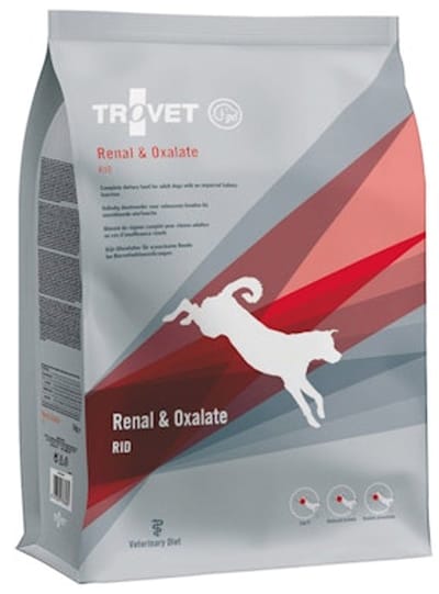 Trovet Renal & Oxalate RID Hond - 12.5 kg + 6 x 400 gr