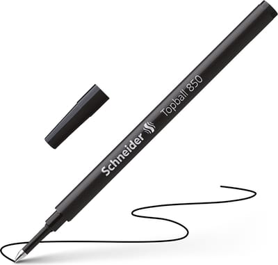 Schneider rollerball vulling - Topball 850 - zwart - S-8501