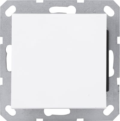 Q-Link S-Line schakelaar inbouw - wissel - polarwit