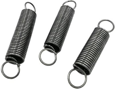 Spanveer met Haak - Trekveer Verlenging - Klus Benodigdheden - Dubbele Haak Gesp - 0.8x10x75 mm - Staal