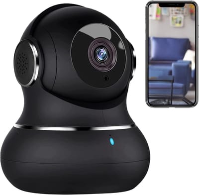 DailySupplies® Hondencamera - Huisdiercamera - Babyfoon met Camera en App - Baby Monitor - Full HD - Zwart