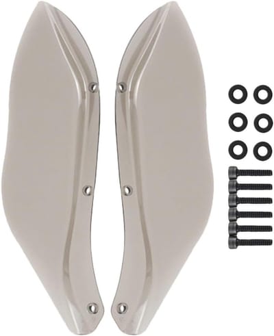 1 Paar Fairing Winddeflectoren voor Ha-rle-y Street Glide en Electra Glide - Verhoog Comfort en Verminder Windruis, Getint
