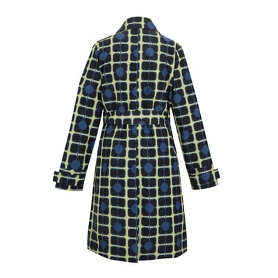 Regatta Dames/Dames Orla Kiely Waterdichte Trenchcoat (Marine)