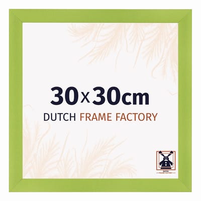Fotolijst 30x30 cm - MDF - Groen - Praag