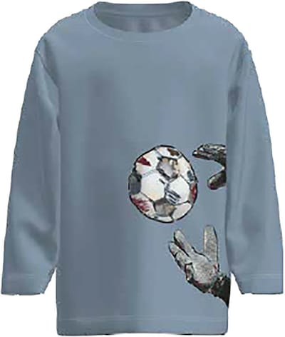 NAME IT- NMMLEANDER LS NREG TOP - Jongens - T-shirt