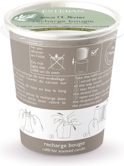 Esteban Sous l'Olivier Navulling geurkaars 170gr