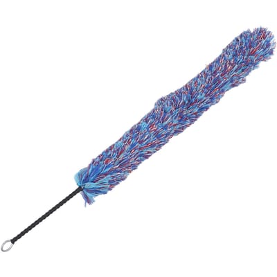 Klarinet Reinigingsborstel Kleurrijke Katoenen Draadborstel Fluit Pijp Onderhoudstool voor Houtblaasinstrumenten gray