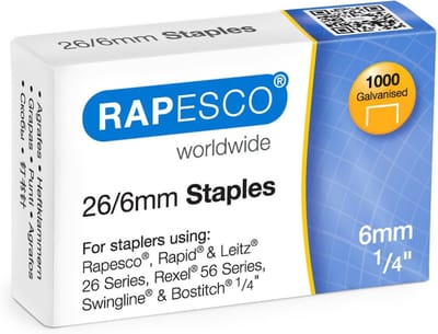 Grote doos nietjes 26/6mm voor nietmachine - Voordelig bulk voordeel