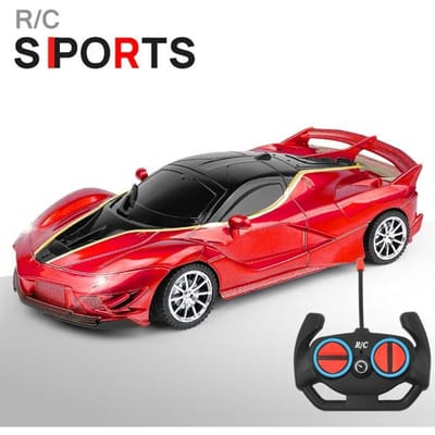1/18 RC Auto LED Licht 2.4G Radio Afstandsbediening Sportwagens Voor Kinderen Racing High Speed ​​Drive Voertuig Drift Jongens Meisjes Speelgoed