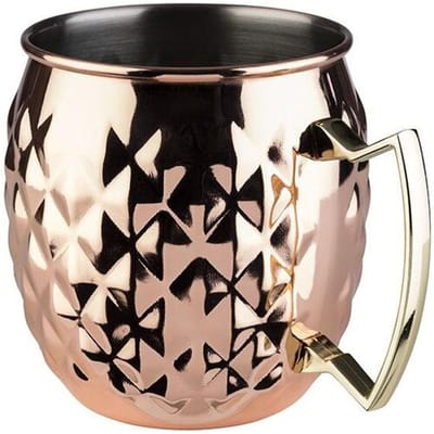 GGM Gastro (6 Stück) Becher - MOSCOW MULE - 500ml - Kupfer - mit Henkel