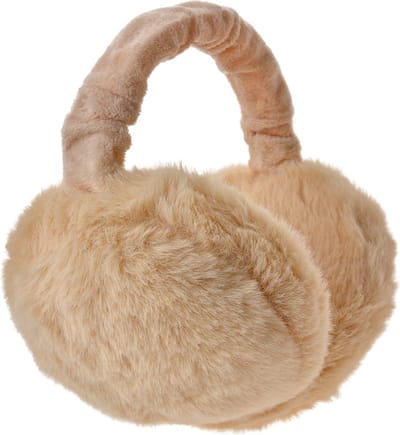 Clayre & Eef Oorwarmers one size Beige Polyester