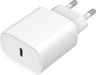 Cazy 20W USB-C Oplader - Universele Snellader - Power Delivery - geschikt voor iPhone & Samsung - Compacte USB-C Adapter - Wit