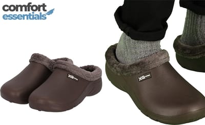 Klompen Heren - Tuinklompen Heren - Gevoerd - Navy - Maat 41 - Clogs - Tuinschoenen