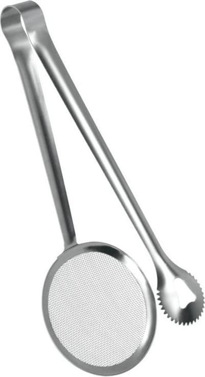 Metaltex - Tang voor frituur - RVS - 28cm - brede greep