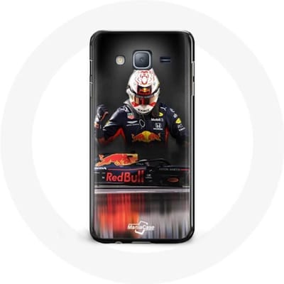 Case voor Samsung Galaxy J5 Formule 1 Max Verstappen F1 Driver Red Bull RB15
