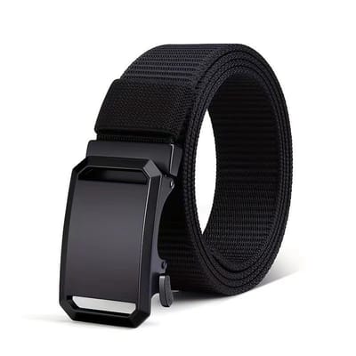 Stretch tactische riem voor heren, militaire werkuitrusting, wandelriem van 1,5 inch elastisch nylon web met ratel en snelsluiting
