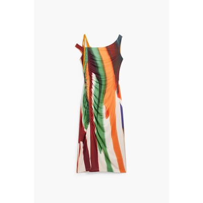 Lange Jurk Desigual VEST_PAINT_LACROIX 26SWVK17