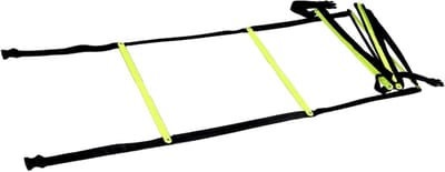 Trainingsladder - Snelheid Ladder - Sport Training - Duurzaam Materiaal - 3.4 Meter - Zwart Groen