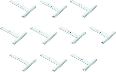 Rolluiken Ophangveren - Zekeringsveren Hangers - Rolluiken Bevestigen - 10 Stuks Set - 170mm Lengte - Wit