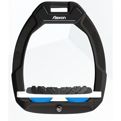 Veiligheidseisen voor paardrijden Incliné Ultra Grip Zwart/Wit/Blauw Flex-On Safe-On
