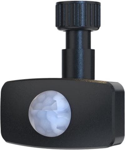 Ledvion - Bewegingsmelder 0.5M - Draadloos - Zwart - IP44 - 180° Draaibaar - Bereik 2 tot 8m -Lichtsensor Inbraak