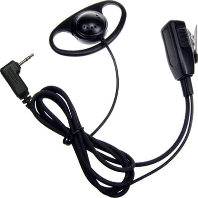 K-PO® KEP 14D M - Beveiligings oortje - Security Headset - Heavy Duty - Motorola 1-pin connector - Motorola TLKR & TalkAbout Walkie Talkies - TLKR-T60, TLKR-T61, TLKR-T62, TLKR-T72, TLKR-T80, TLKR-T81, TLKR-T82 TLKR T-92 H2O - Horeca - Evenementen
