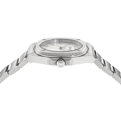 Versace Greca Pulse VE5H00326 Horloge - Staal - Zilverkleurig - Ø 35.8 mm