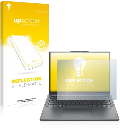 upscreen - Screenprotector voor Lenovo Yoga 7i 14" 2-in-1 16:10 - Folie Beschermfolie anti glare matte