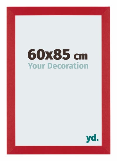 Your Decoration - Puzzellijst 60x85 cm - Rood - Puzzellijst 1500-2000 stukjes - MDF Fotolijst - Mura