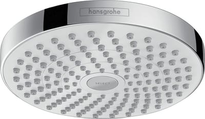 Hansgrohe Croma Select S hoofddouche S 180 2jet straalhoek verstelbaar wit/chroom