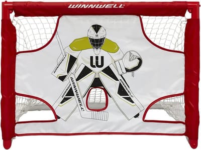 Opvouwbare Mini IJshockeyset met Doel en Accessoires
