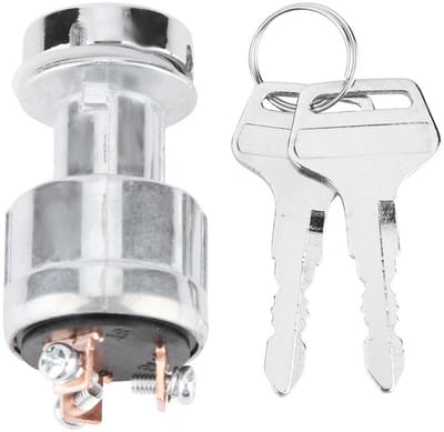 Universele Contactslot Starter met 2 Sleutels voor 12V/24V Auto, Motor, Boot