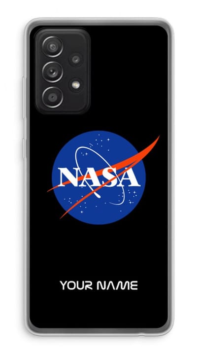 Gepersonaliseerd - Case Company® - Hoesje geschikt voor Samsung Galaxy A52 hoesje - NASA - Soft Cover Telefoonhoesje - Bescherming aan alle Kanten en Schermrand