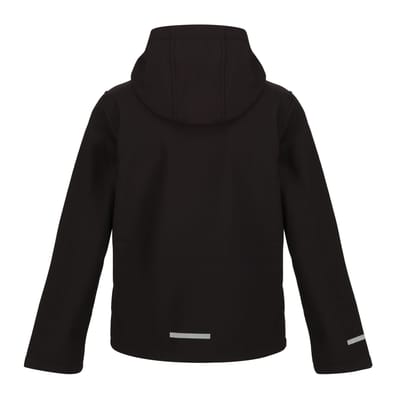 Regatta Kinder/Kids Ablaze 3 Layer Soft Shell Jas (Zwart/Klassiek Rood)