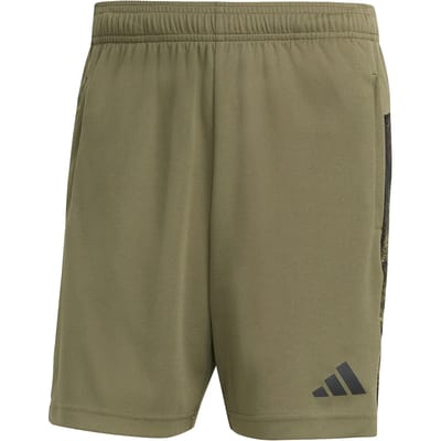 Adidas Performance Train Essentials Seasonal 3-Stripes Short - Heren - Groen