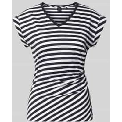 Slim fit T-shirt van 100% katoen model 'EVKA'