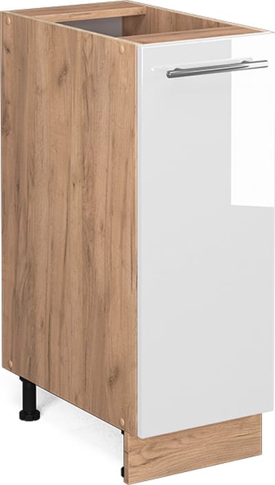 Vicco Fame-Line Apotheekkast – 30 cm zonder werkblad Wit Hoogglans
