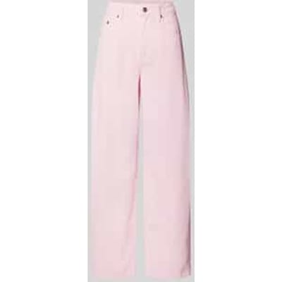 barrel fit jeans van puur katoen