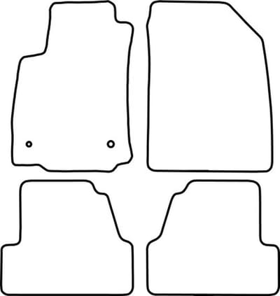 Automatten | Mattenset Opel Mokka - 2013 - 2020