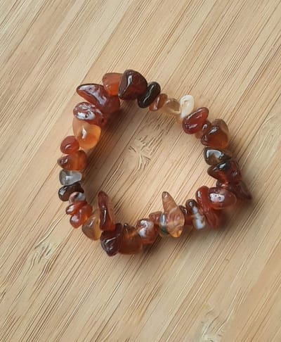 Carneool kinder armbandje split