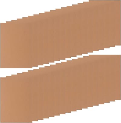 Kraftkarton Vellen - Natuurlijk Papier - Knutselen en Tekenen - Glad en Stevig - A4 120 Vellen - Khaki