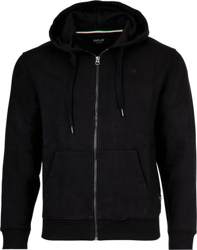 Replay Heren Sweatshirt regular fit Zwart XL Volwassenen